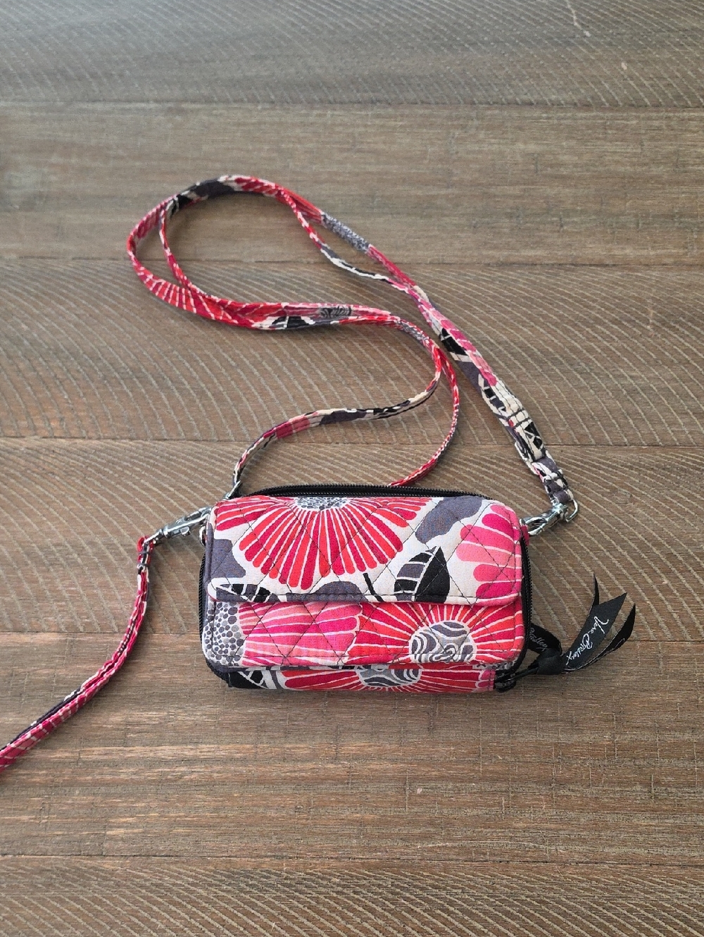 Vera Bradley Cheery Blossoms Wristlet